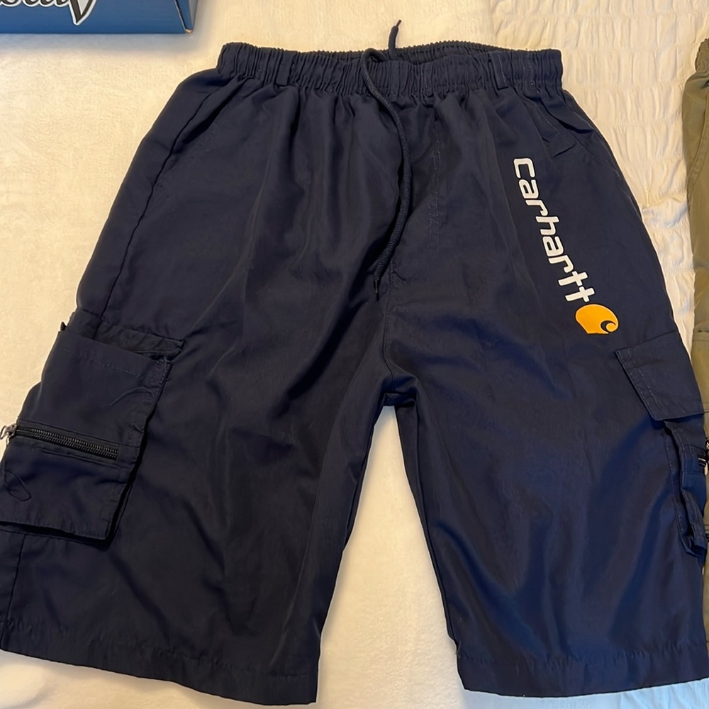 Men Carhartt shorts- navy